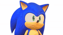 worried sonic the hedgehog sonic prime concerned disheartened