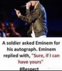 Eminem Hood Irony GIF - Eminem Hood Irony Autograph Irony GIFs