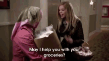 Well That Escalated Quickly GIF - Dont Trust The B In Apartment23 June Groceries GIFs