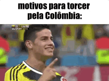 James Rodriguez / Colômbia / Copa Do Mundo  / Jogador Colombiano GIF