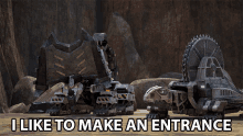 I Like To Make An Entrance Dinotrux GIF - I Like To Make An Entrance Dinotrux Grand Entrance GIFs