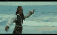 Jack Sparrow Running Away GIF - Jack Sparrow Running Away Escape GIFs