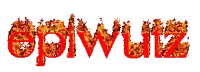 the word epiwutz is written in red fire