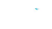 a blue butterfly is flying through the air