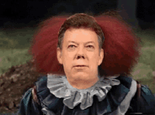 Juan Manuel Santos GIF - Pennywise Transform Clown GIFs