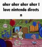 Aher Squidward GIF