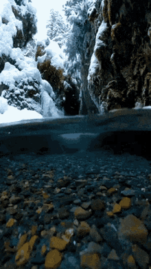 Snow Water GIF - Snow Water Blue GIFs