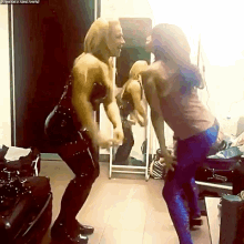 Sasha Banks Natalya GIF - Sasha Banks Natalya Dance GIFs