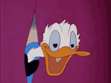Donald Duck Heart Eyes GIF - Donald Duck Heart Eyes In Love GIFs