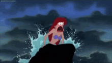 什麼？？ GIF - The Little Mermaid Ariel Patrick Star GIFs