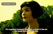 It'S A Perfect Moment. Soft Light, A Scent In The Air,The Quiet Murmur Of The City..Gif GIF - It'S A Perfect Moment. Soft Light A Scent In The Air The Quiet Murmur Of The City. GIFs