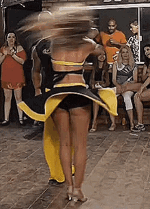 twirl skirt dancing spinning disco latin