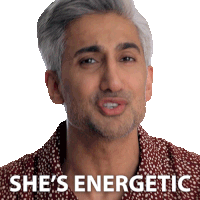 She'S Energetic Tan Sticker - She'S Energetic Tan Queer Eye Stickers