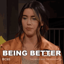 Being Better Steffy Forrester GIF - Being Better Steffy Forrester The Bold And The Beautiful GIFs