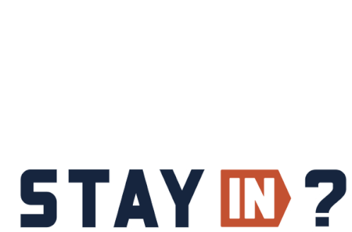 Stay In Sticker - Stay In Indiana Stickers