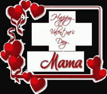 Happy Valentines Day Mama Hearts Day GIF - Happy Valentines Day Mama Hearts Day Valentines GIFs