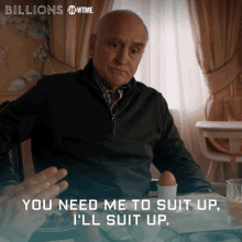 You Need Me To Suit Up Ill Suit Up Jeffrey Demunn GIF - You Need Me To Suit Up Ill Suit Up Jeffrey Demunn Chuck Rhoades Sr GIFs