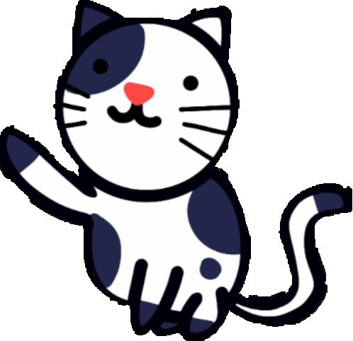 Cat Japanese Bobtail Sticker - Cat Japanese Bobtail Kitten Stickers