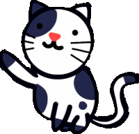 Cat Japanese Bobtail Sticker - Cat Japanese Bobtail Kitten Stickers