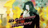 a poster that says it 's gankutsuou on it