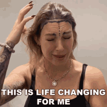 This Is Life Changing For Me Tracy GIF - This Is Life Changing For Me Tracy Tracy Kiss GIFs