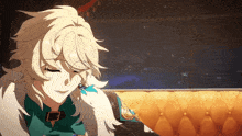 Aventurine Playing With Gold Honkai Starrail Animation GIF