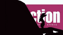 a silhouette of a man holding a sword in front of the word stealth