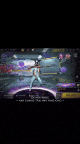 a screenshot of a video game with the words nay chang trai hay nho cho on the bottom right