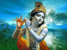 Krishna Flute GIF - Krishna Flute GIFs