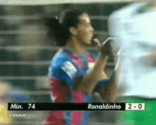 Ronaldinho Gaucho Goal GIF