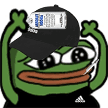 pepe drinking absolut vodka pepe the frog