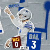 Dallas Cowboys (3) Vs. Washington Commanders (0) First Quarter GIF - Nfl National Football League Football League GIFs