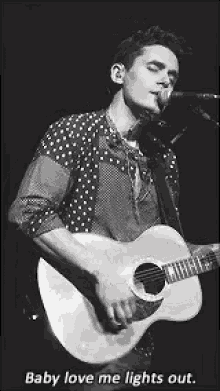 John Mayer Singing GIF