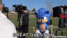 Great Question Ben Schwartz GIF - Great Question Ben Schwartz Sonic GIFs