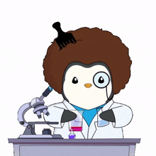 science doctor penguin pudgy dr