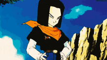 Dragonball Android17 GIF - Dragonball Android17 Getting Ready GIFs