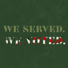 We Served We Voted GIF - We Served We Voted We Will Be Counted GIFs