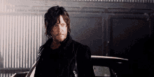 Norman Reedus What You Said GIF - Norman Reedus What You Said Say What GIFs