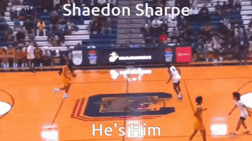 shaedon sharpe dunk
