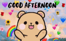 Good Afternoon Bear GIF - Good Afternoon Bear Cute GIFs