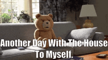 Ted Tv Show Another Day With The House To Myself GIF - Ted Tv Show Another Day With The House To Myself House To Myself GIFs