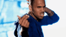 Chris Brown Come Here GIF - Chris Brown Come Here Come At Me Bro GIFs