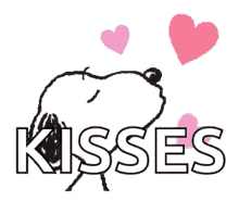 Snoopy Kiss GIF - Snoopy Kiss Heart GIFs