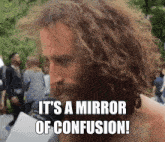Mirror Confusion GIF - Mirror Confusion Wise Man GIFs