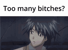 No Bitches Too Many Bitches GIF - No Bitches Too Many Bitches Chaos Head GIFs