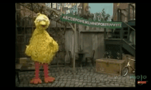 Sesame Street Big Bird GIF - Sesame Street Big Bird Alphabet GIFs