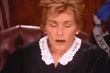 Que Burro GIF - Judge Judy Face Palm Que Burro GIFs