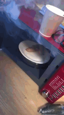 Roof Burning Burning Microwave GIF - Roof Burning Burning Microwave Microwave GIFs