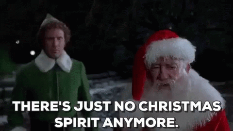 Christmas Spirit Elf GIF - Christmas Spirit Elf No Christmas Spirit Anymore - Discover & Share GIFs