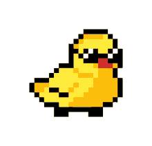 Duck Pixel GIF - Duck Pixel Pixel Art GIFs